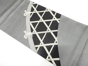 アンティーク　光悦垣模様織り出し袋帯（材料）